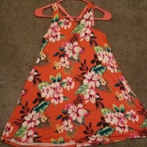 Hawaiian Skater Dress